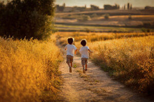 reportaje de comunion exteriores en Burgos